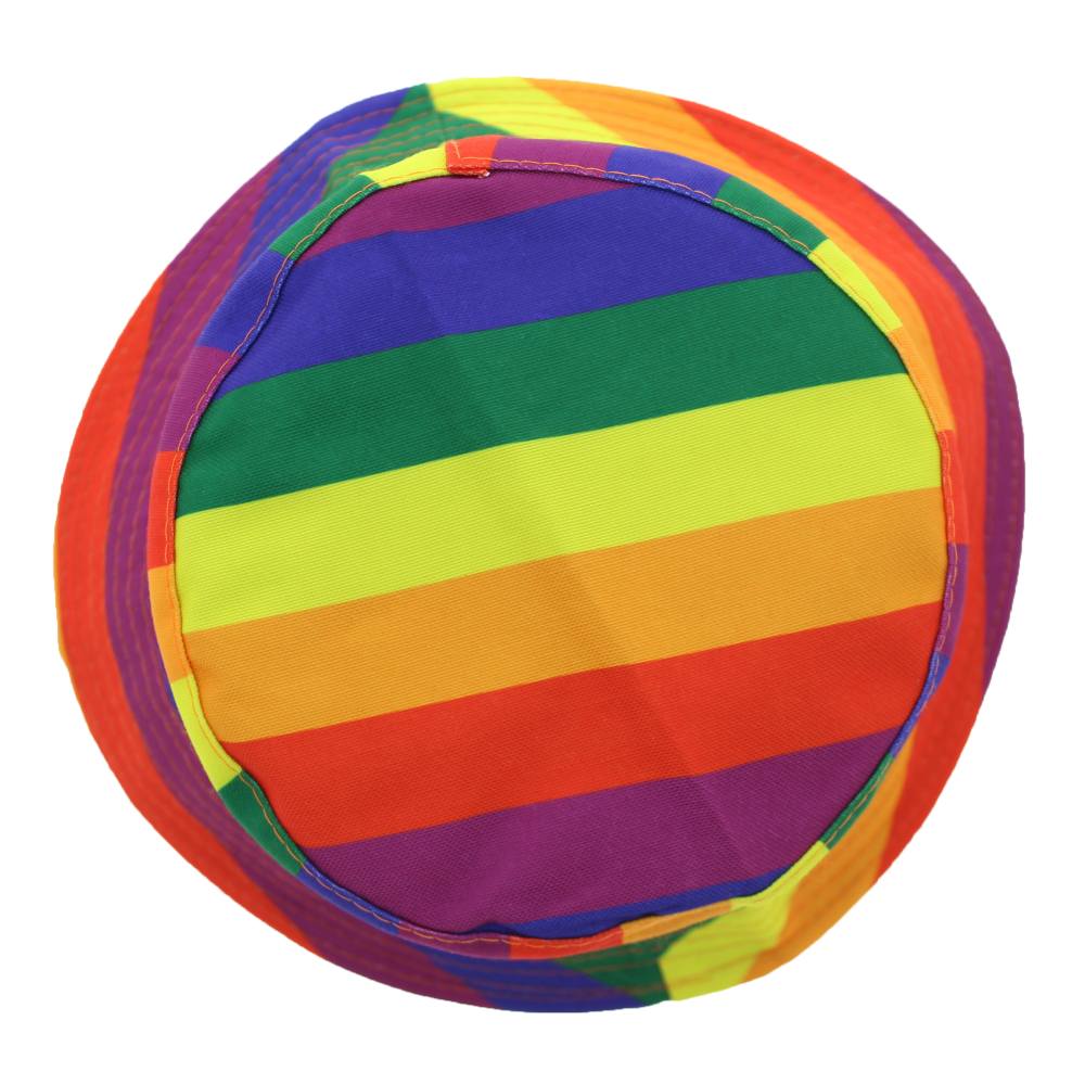 Zac's Alter Ego - Reversible Rainbow Eimer Hut - Regenbogen
